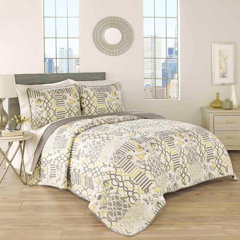 Set in Spring 3 Piece Quilt Set - Traditions by Waverly