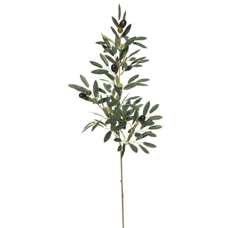 Elegant 41" Greenery Olive Spray Centerpiece in Pot