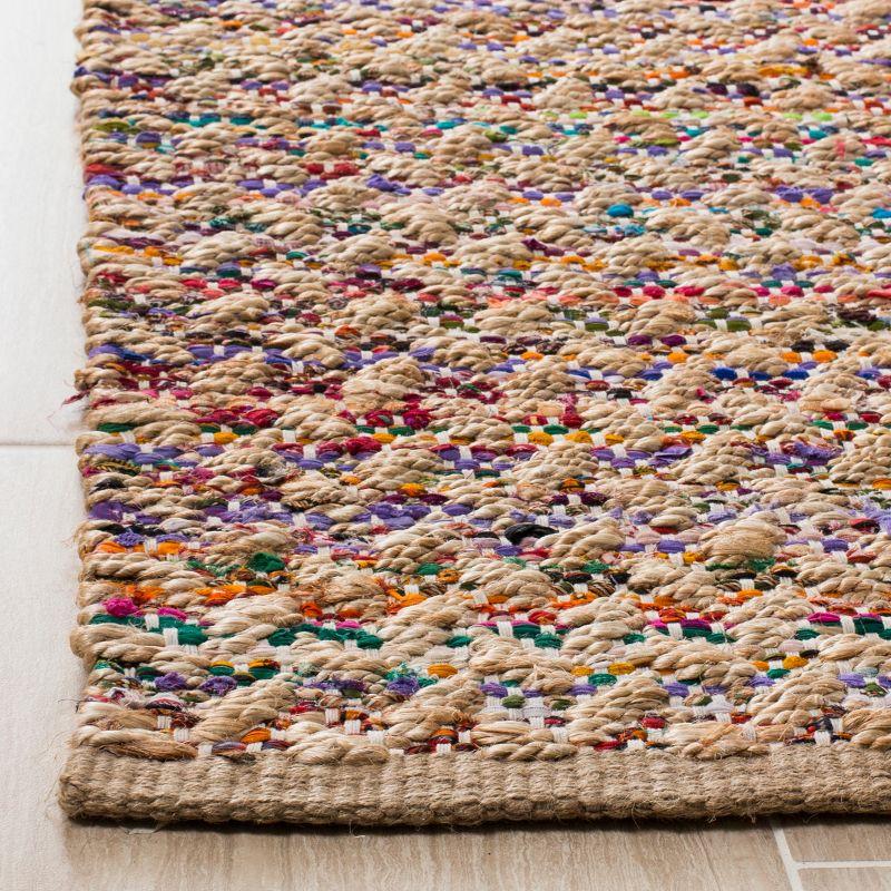 Cape Cod CAP305 Hand Woven Area Rug - Red/Natural - 3'x5' - Safavieh.