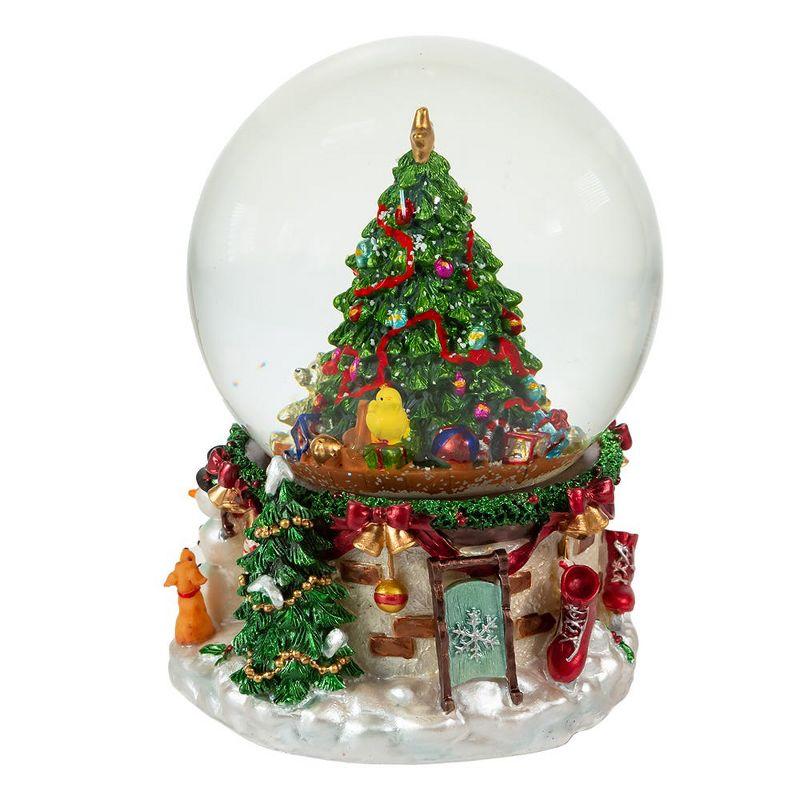 Kurt Adler 120MM Musical Christmas Tree Water Globe