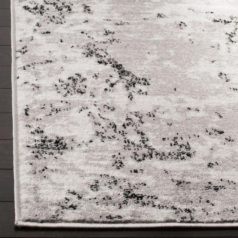 Skyler SKY186 Power Loomed Indoor Area Rug - Grey/Ivory - 6'7"x6'7" - Safavieh