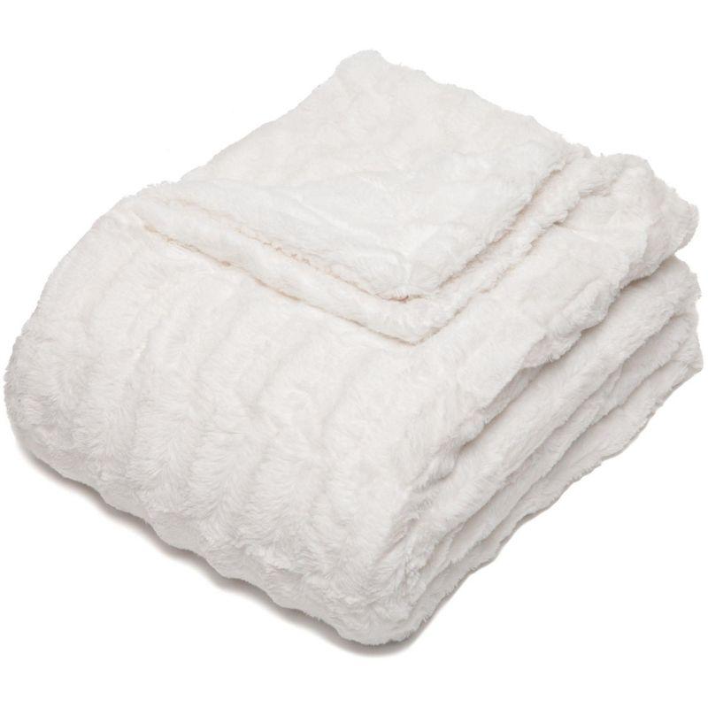 Chanasya Faux Fur Throw
