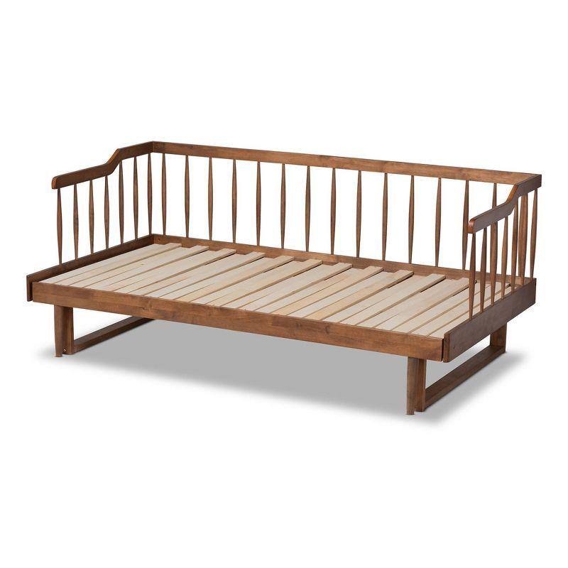 Twin to King Muriel Expandable Spindle Daybed - Baxton Studio