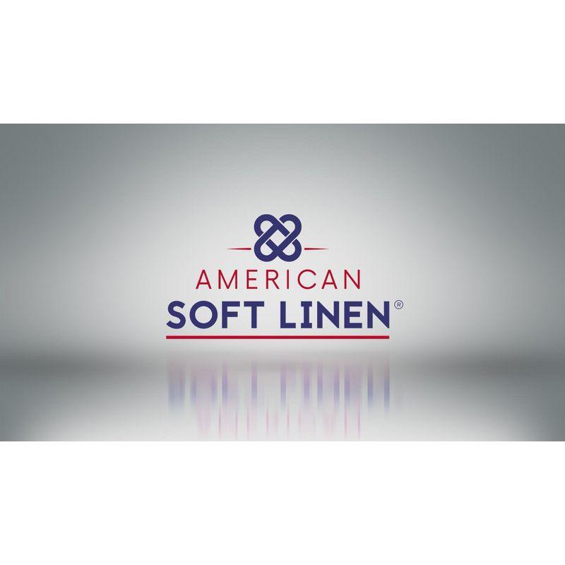 American Soft Linen Edison Knitted Throw Blanket