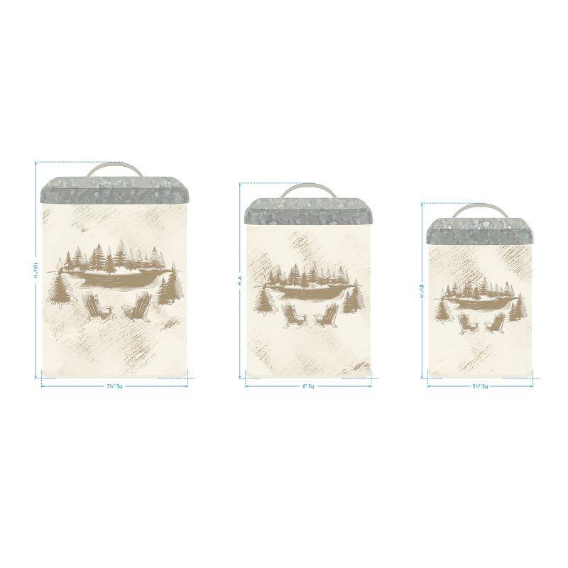 Park Designs Adirondack Canisters Set of 3