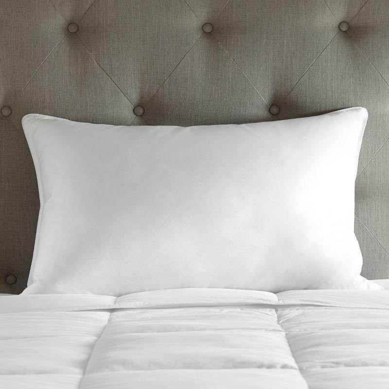 Downlite White Goose Chamber Hotel Pillow Queen