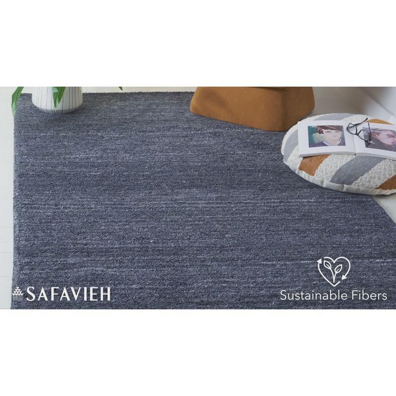 Himalaya HIM413 Hand Tufted Area Rug - Blue/Olive - 6'x9' - Safavieh.