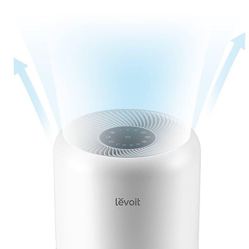 Levoit Core 300 Air Purifier White: 3 Settings, 100-300 sq. ft. Coverage, ETL & CARB Certified, Captures Allergens, 45W Electric