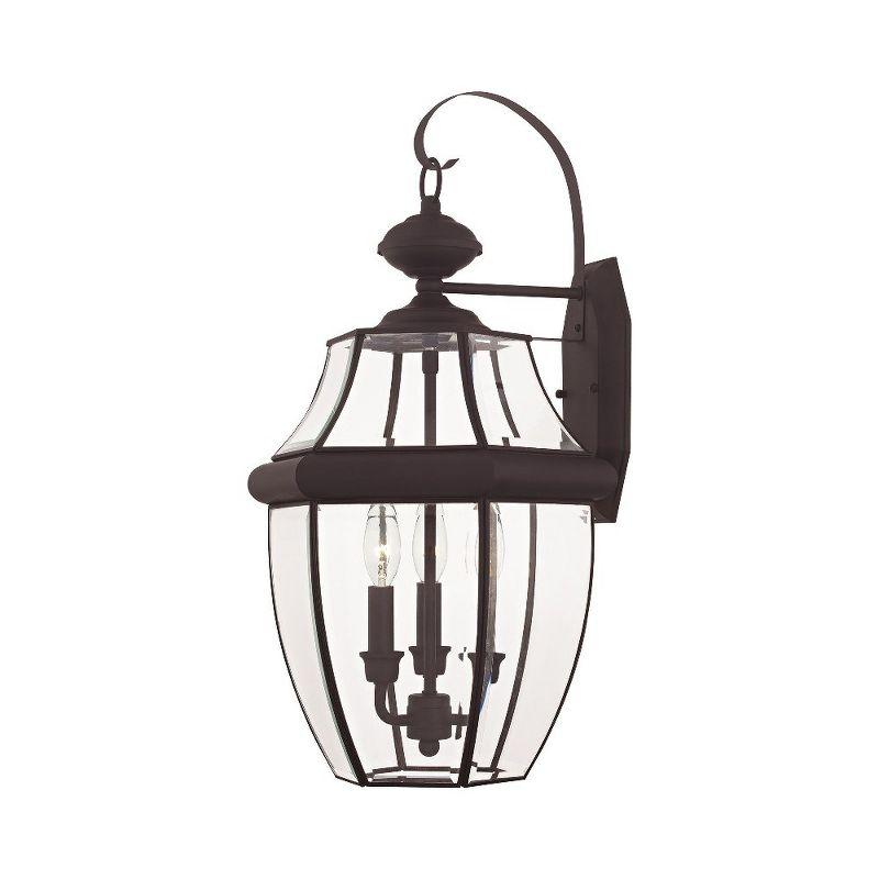 Livex Lighting Monterey 3 - Light Wall Light in  Black