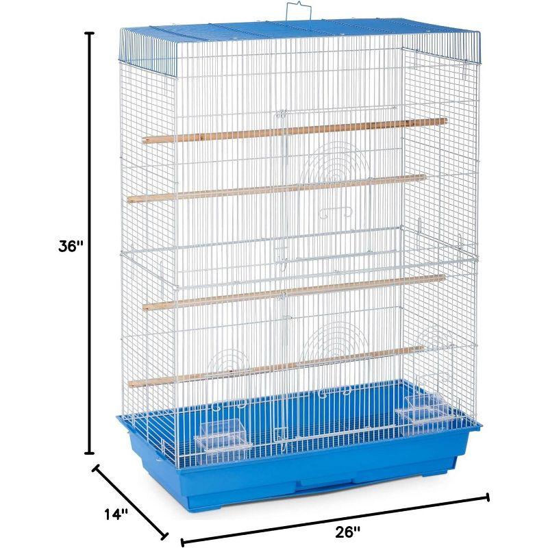 Tucker Murphy Pet™ Fricke 36'' Steel Flat Top Flight Cage with Perch