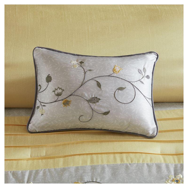 Madison Park Serene Embroidered 7 Piece Comforter Set