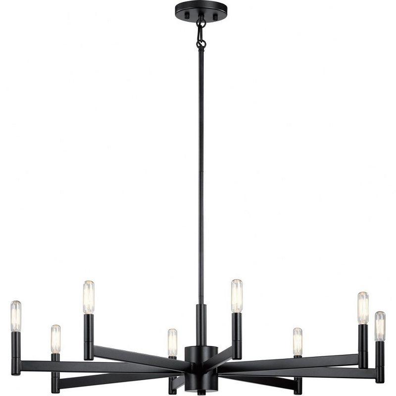 Kichler Lighting Erzo 8 - Light Chandelier in  Black