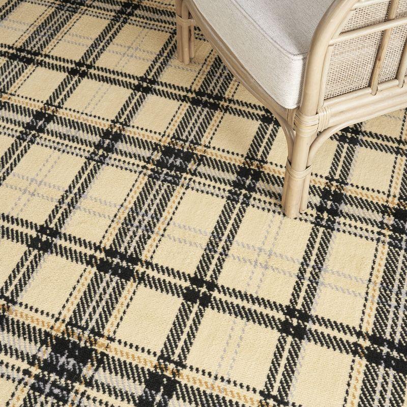 Nourison Grafix Contemporary Plaid Area Rug