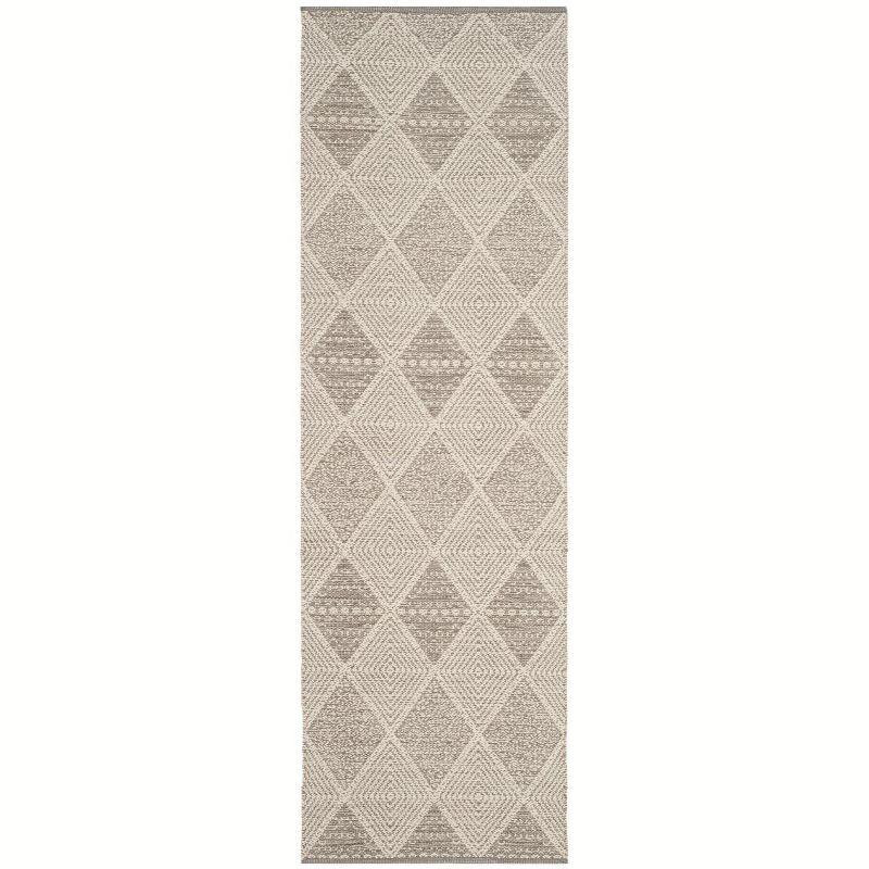 Montauk MTK822 Hand Woven Indoor Runner Rug - Grey - 2'3"x7' - Safavieh.