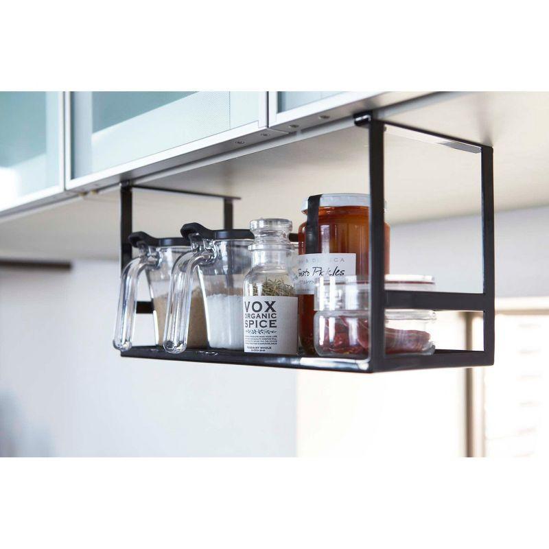 Yamazaki Home Yamazaki Home Under Shelf Spice Rack And Organizer For Kitchen Cabinets, Steel, Undershelf