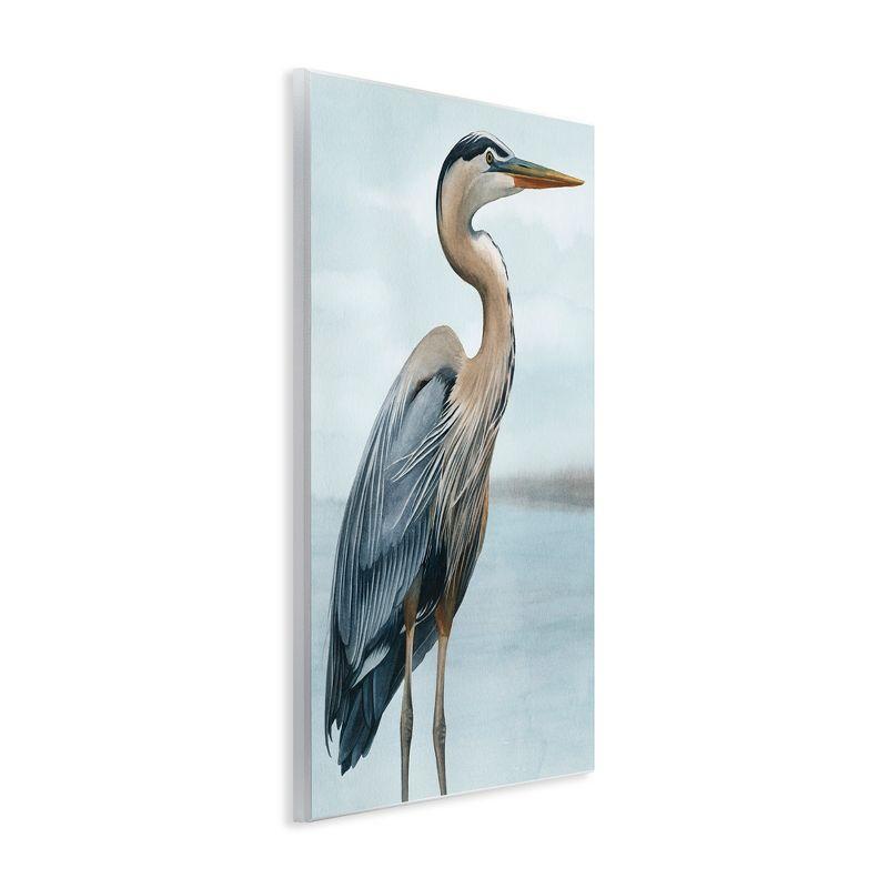 Stupell Industries " Coastal Heron Portrait " by Grace Popp Painting Print