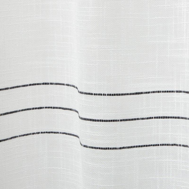 Demi Light Filtering Curtain Panel with Tassels - Exclusive Home