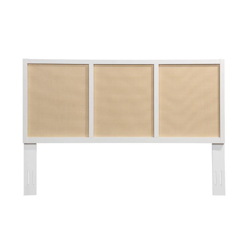 Serena Wood and Cane Panel Headboard - Hillsdale Furniture