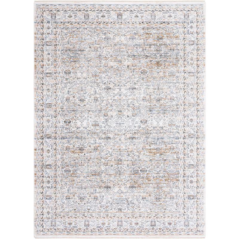 Moondust MND660 Power Loomed Area Rug - Ivory/Grey - 8'x10' - Safavieh.