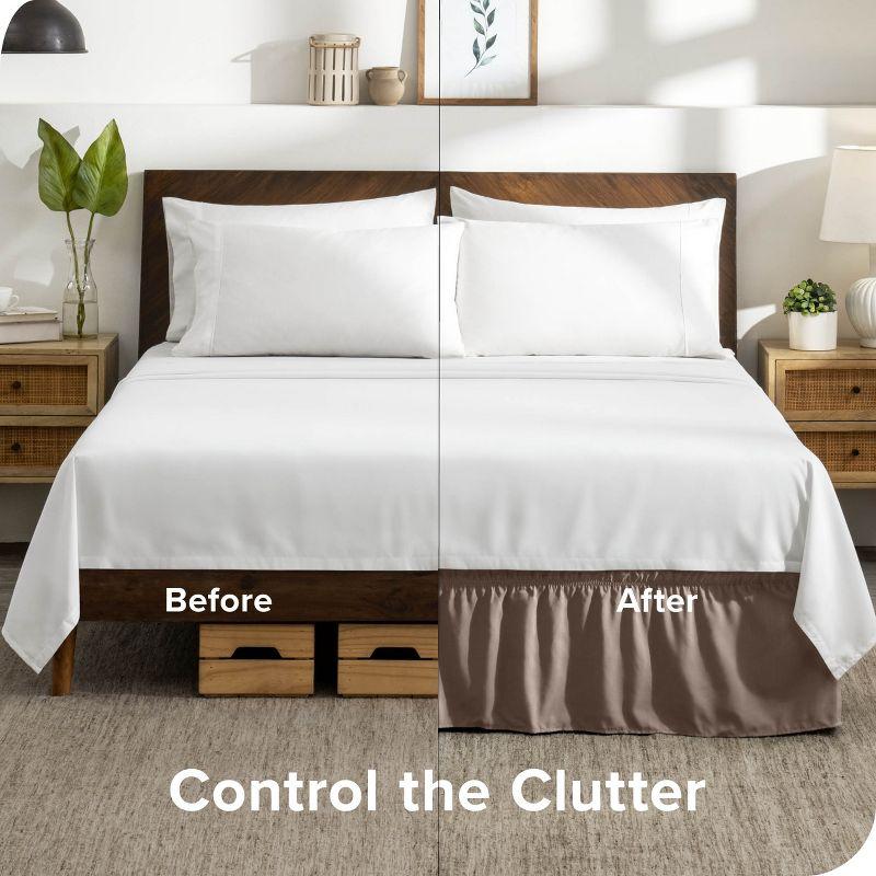 Bare Home Ruffled Wrap Around Bed Skirt