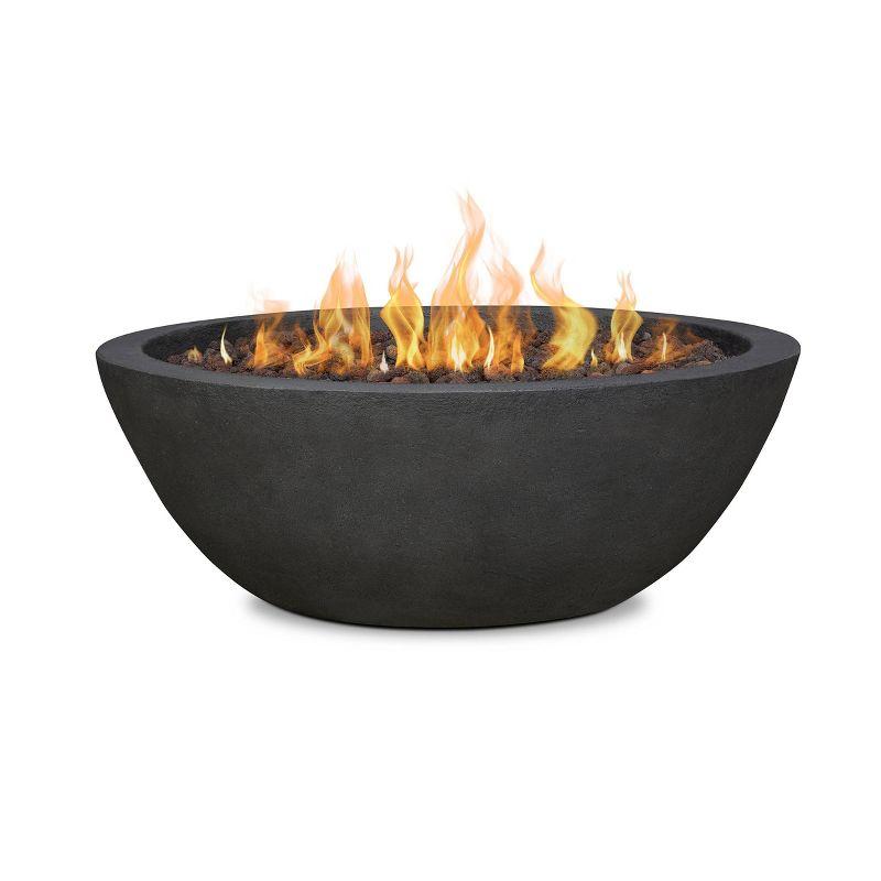 Fernanda Fire Bowl - Shale / Round