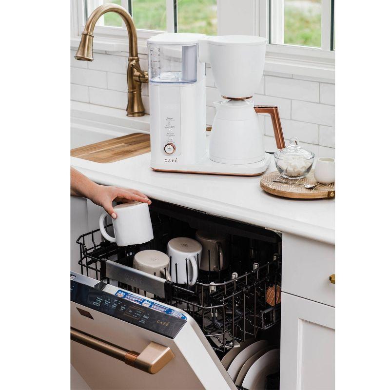 Café ™ Matte White 10-Cup Drip Coffee Maker with Thermal Carafe