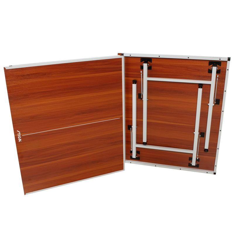 STIGA STIGA Space Saver Foldable Indoor Ping Pong Table - Compact Size with Regulation Quality