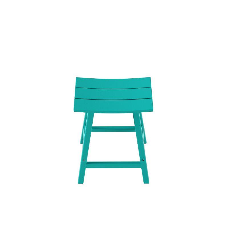 WestinTrends Outdoor Patio Adirondack Counter Height Stool Chair