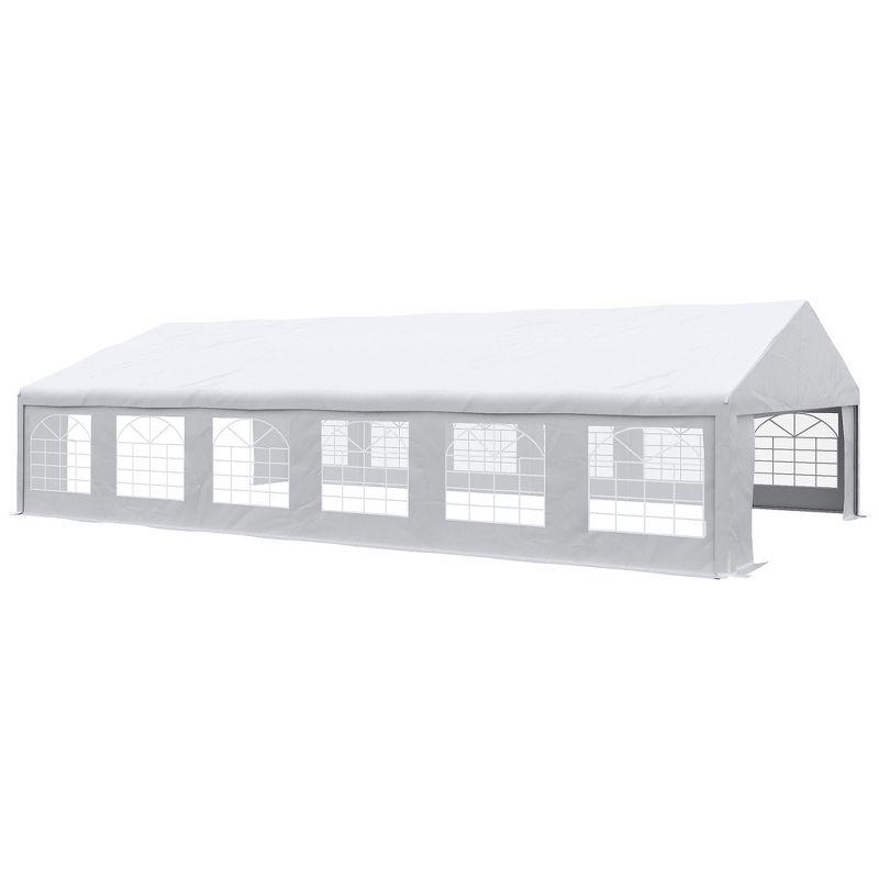 Outsunny 39 Ft. W x 23 Ft. D Steel Canopy