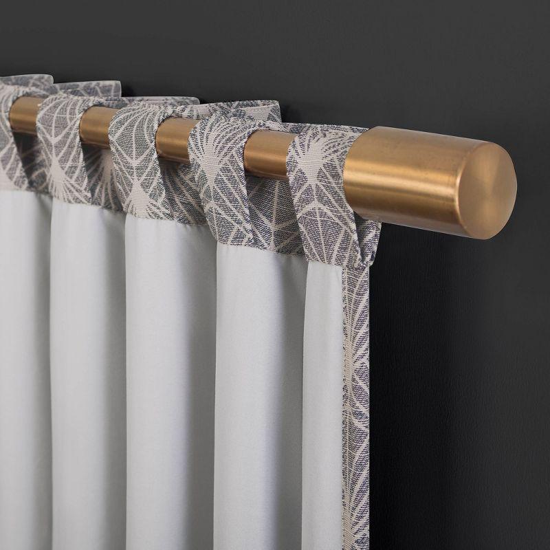 Scott Living Montauk Art Deco 100% Blackout Back Tab Curtain Panel & Reviews | Wayfair