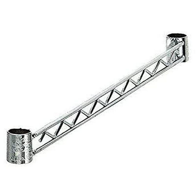 Quantum Storage Systems Hang Rail, 24"L, Chrome Plated Finish