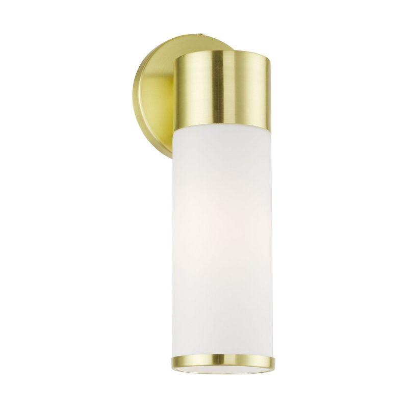 Livex Lighting Lindale 1 - Light Sconce in  Satin Brass
