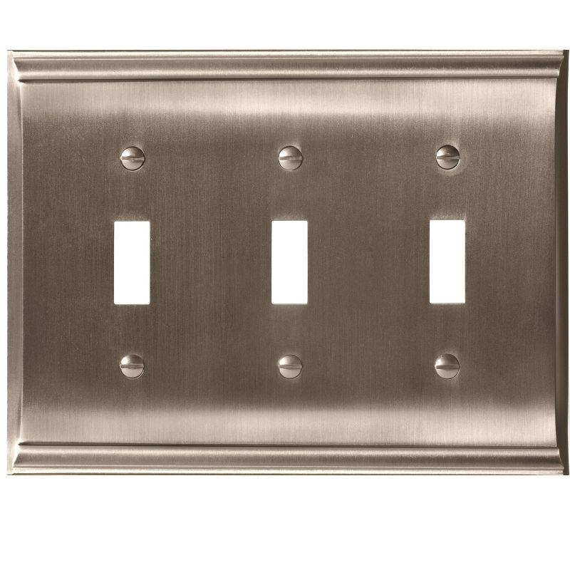 Candler 3-Gang Toggle Light Switch Wall Plate