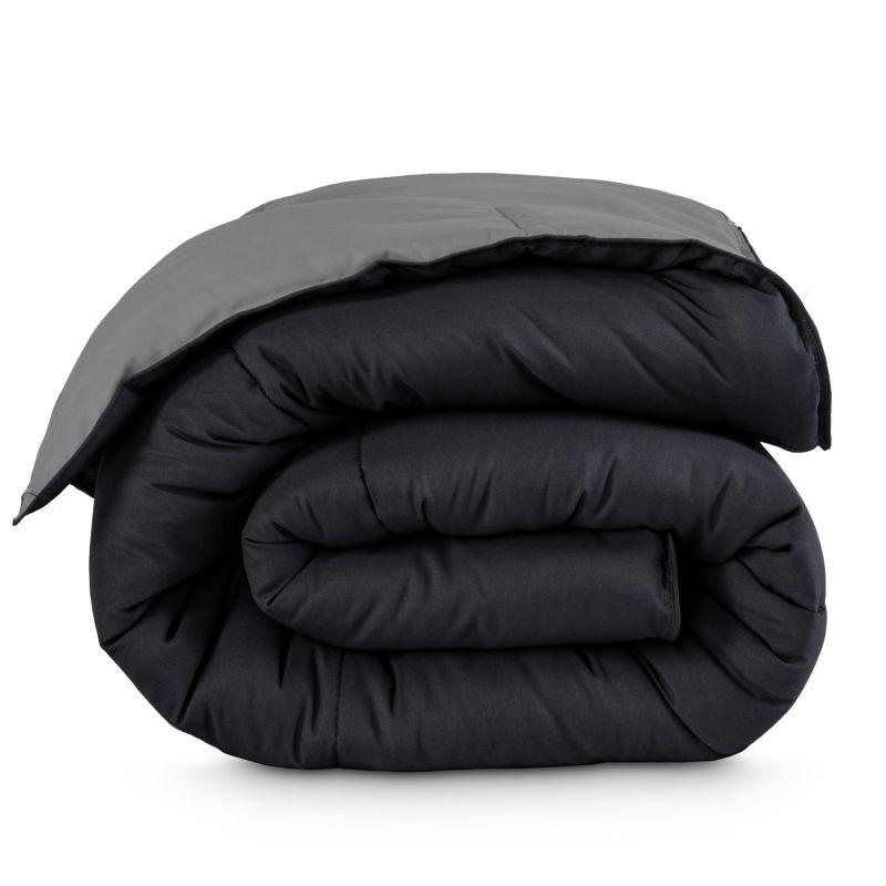Bare Home Premium Ultra Soft Modern & Contemporary Box Stitch Comforter