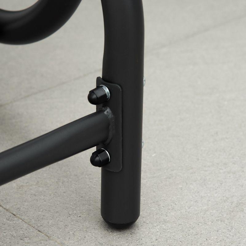 Outsunny Patio Glider Bench, Outdoor Porch Glider Swing with 3 Seats, Breathable Mesh Fabric, Metal Frame, Cream White