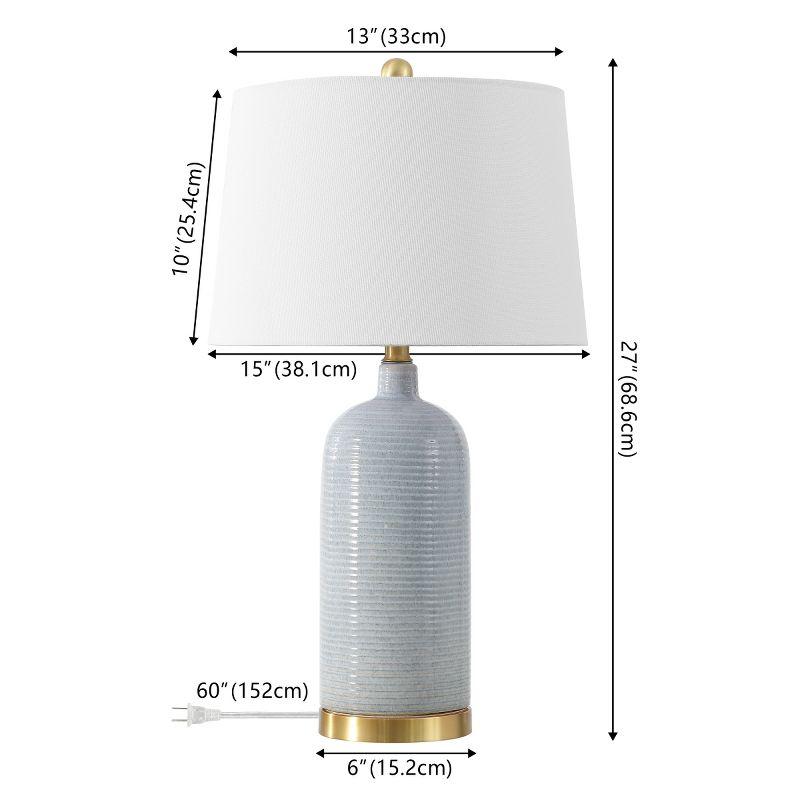 Stark Table Lamp - 27 Inch Height - TBL4303 - Blue - Safavieh