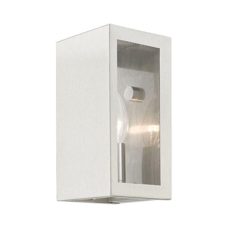 Livex Lighting Winfield 1 - Light Wall Light in  Brushed Nickel