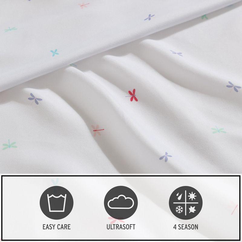 Eddie Bauer Dragonflies Pink Queen Sheet Set