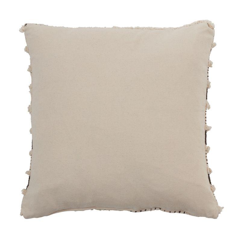 Geometric Cotton Throw Pillow