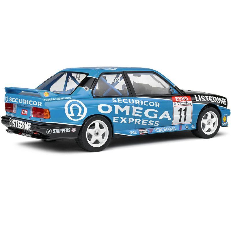 BMW E30 M3 #11 Will Hoy Winner "BTCC (British Touring Car Championship)" (1991) "Competition" 1/18 Diecast Model Car by Solido