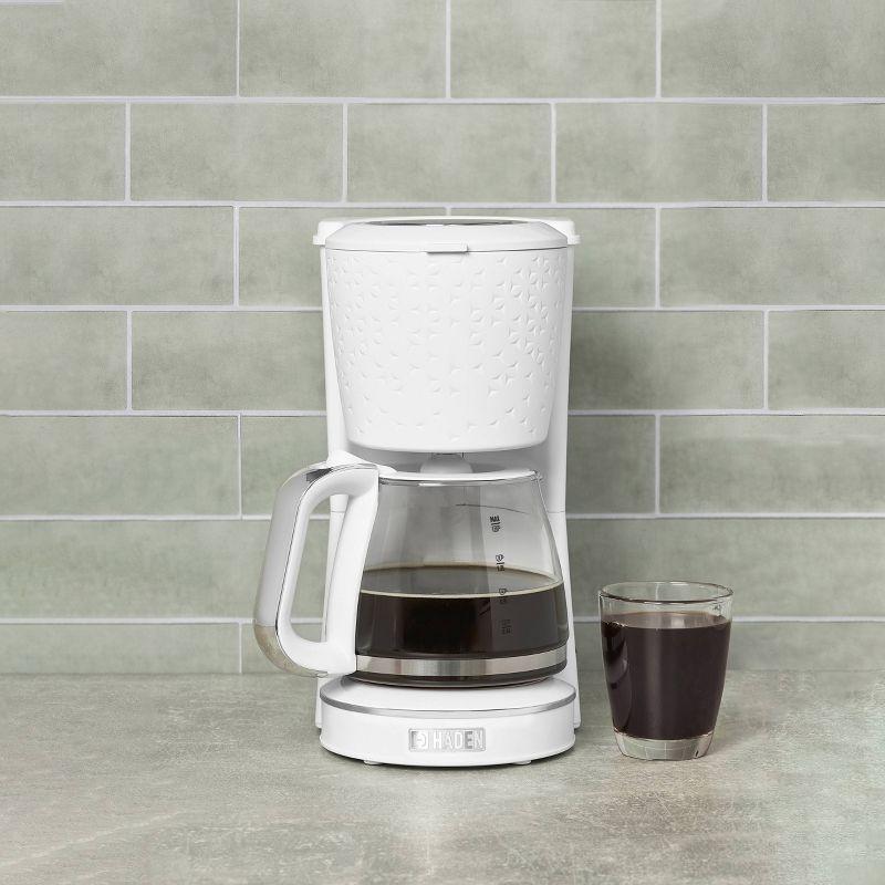 HADEN Starbeck White Drip Coffee Maker