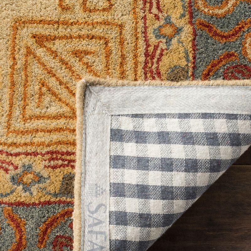 Heritage HG402 Handmade Runner Rug - 2'3"x10' - Beige/Multi - Safavieh