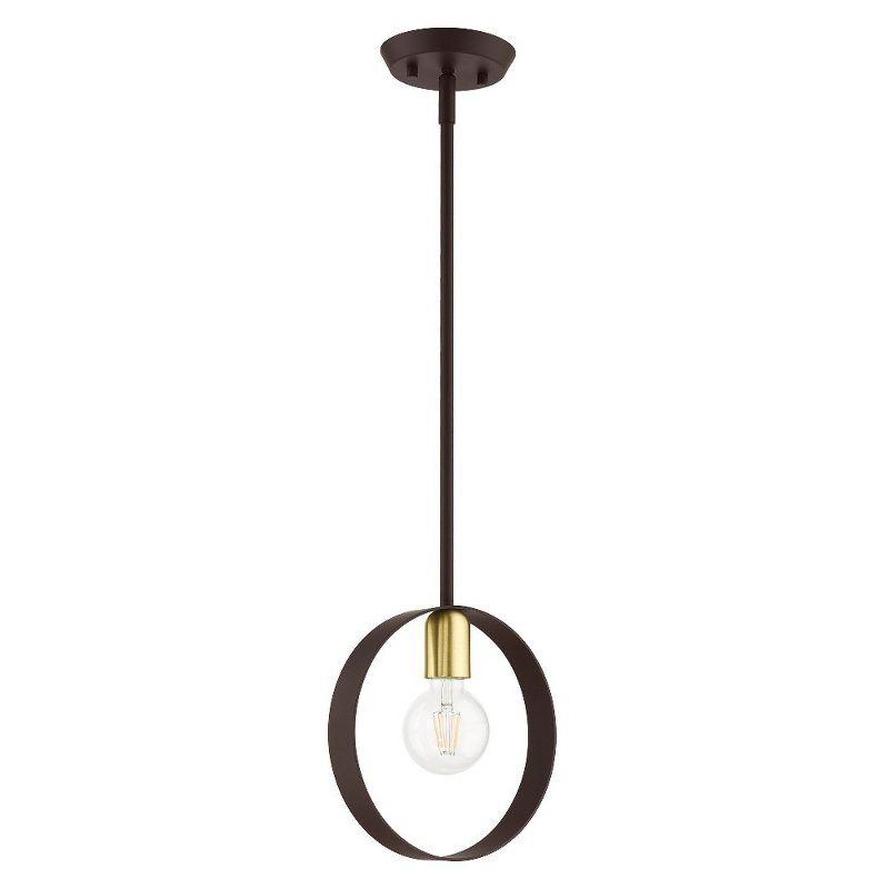 Livex Lighting Modesto 1 - Light Pendant in  Bronze