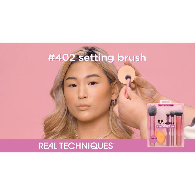 Real Techniques Everyday Essentials Makeup Brush Kit - 5pc