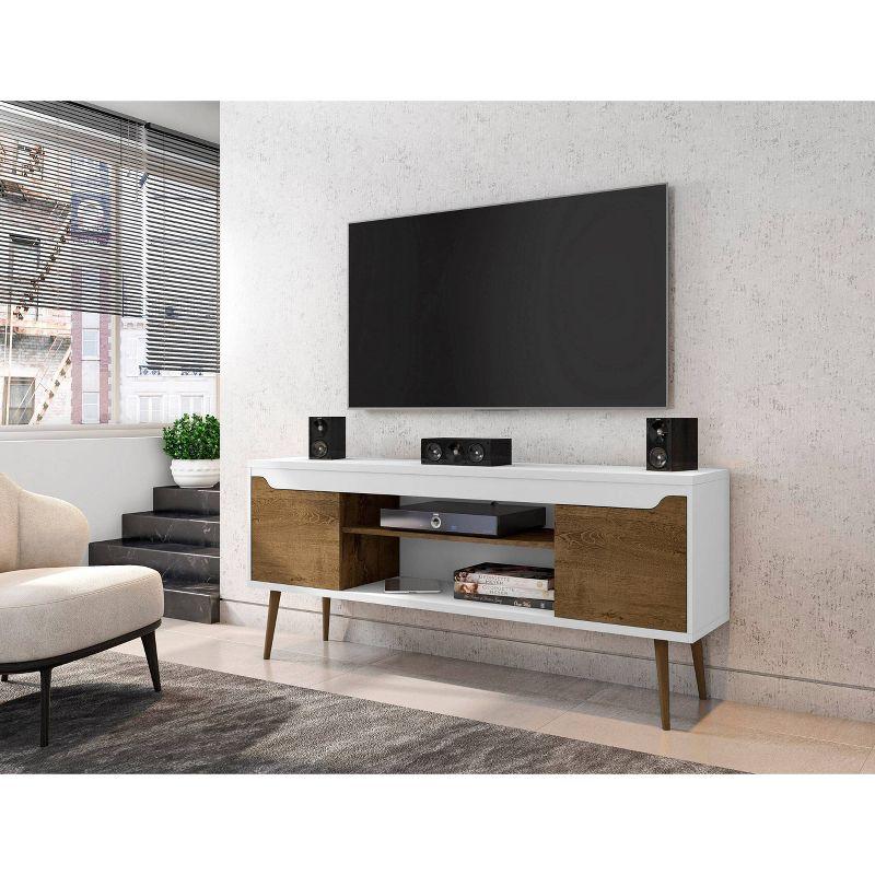 Bradley TV Stand for TVs up to 60" - Manhattan Comfort