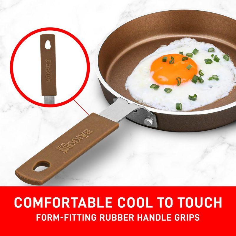 Lifemaster Steel Non-Stick Skillet with Lid