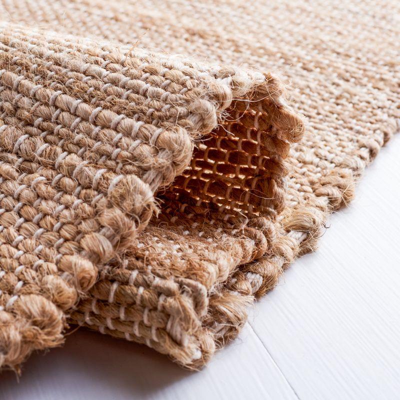 Natura NAT871 Hand Woven Area Rug - Natural/Navy - 3'x5' - Safavieh.