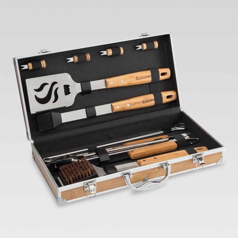Cuisinart Cuisinart 13 Piece Bamboo Grilling Tool Set