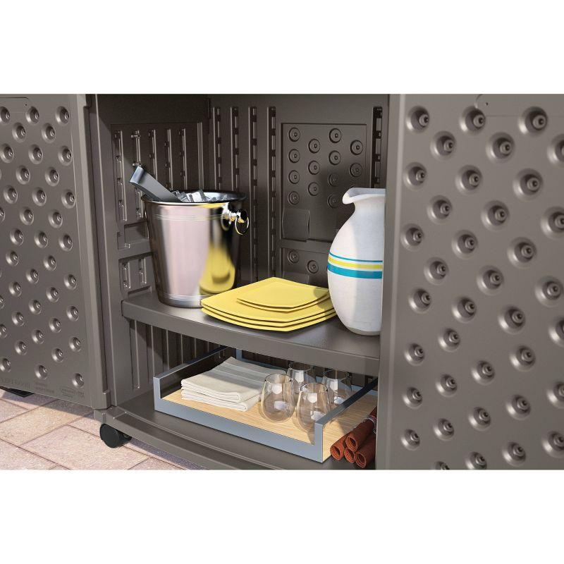 Suncast Patio Storage and Prep Station