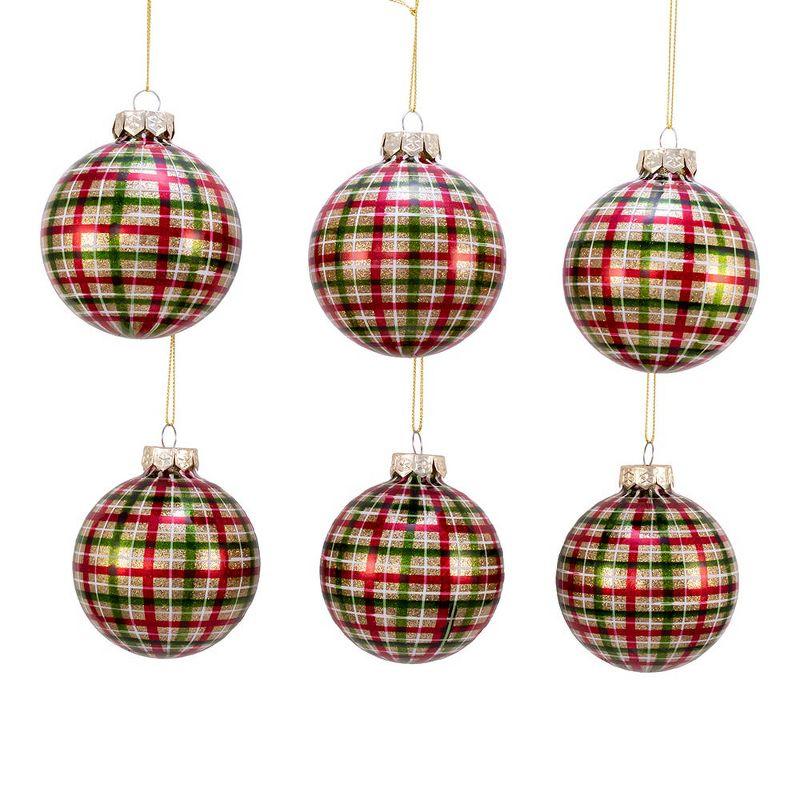 Glass Christmas Ball Ornament